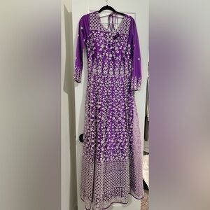 Anarkali Embroidered Long Sleeve